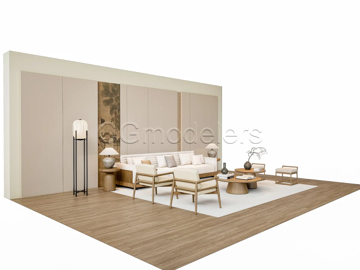 MODERN LUXURY LIVING ROOM SET 2 - Image 17