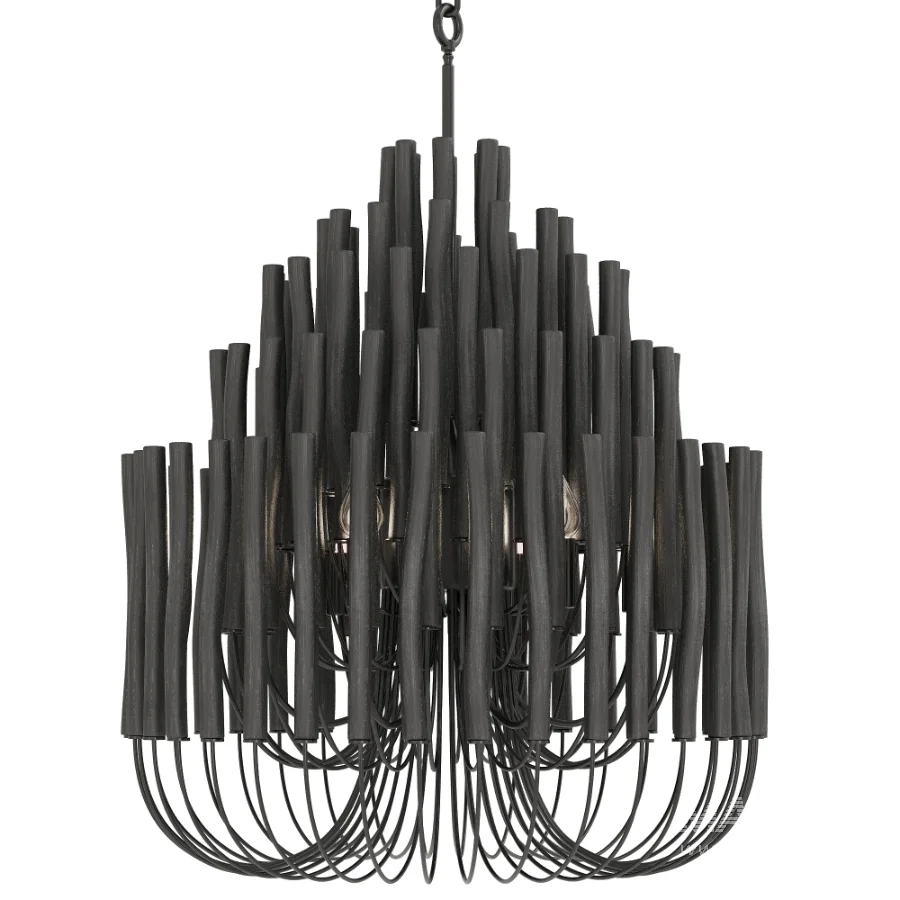 Arteriors Tilda Black Chandelier - Image 1