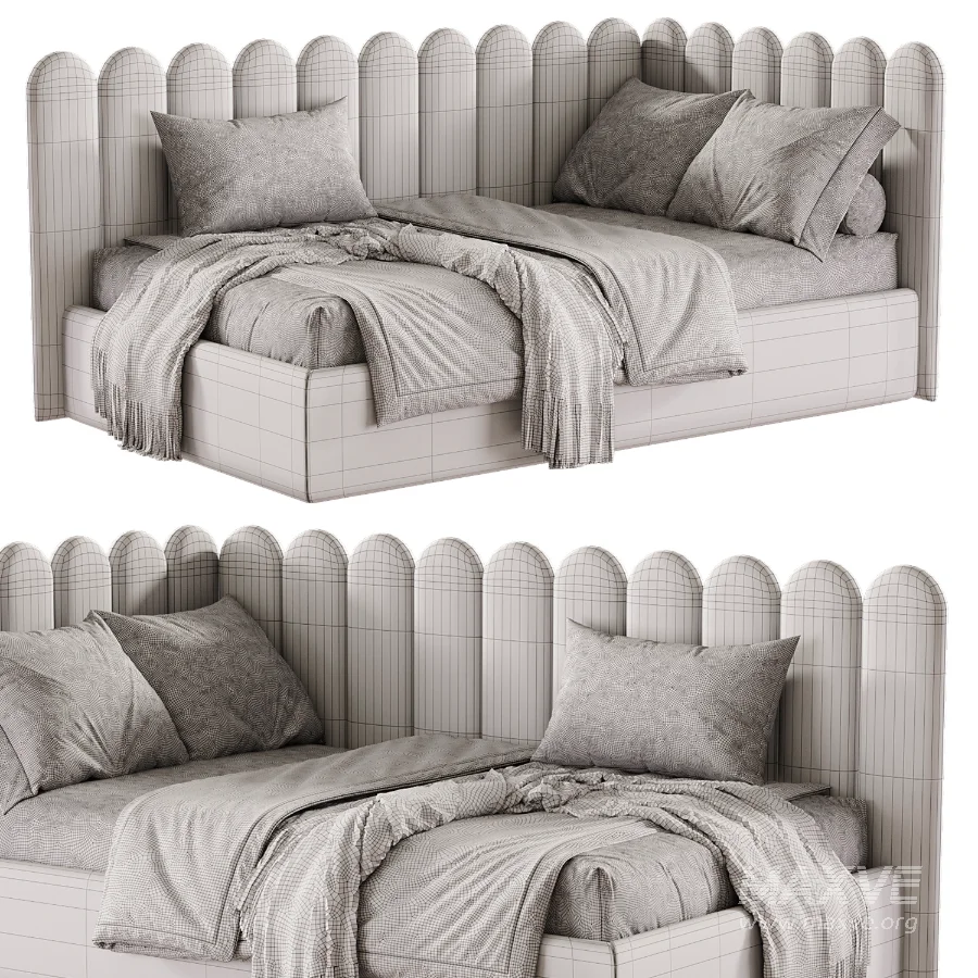 Savoyardi Kids corner bed 02 - Image 3