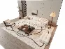 MODERN LUXURY LIVING ROOM SET 7 - Thumbnail 18