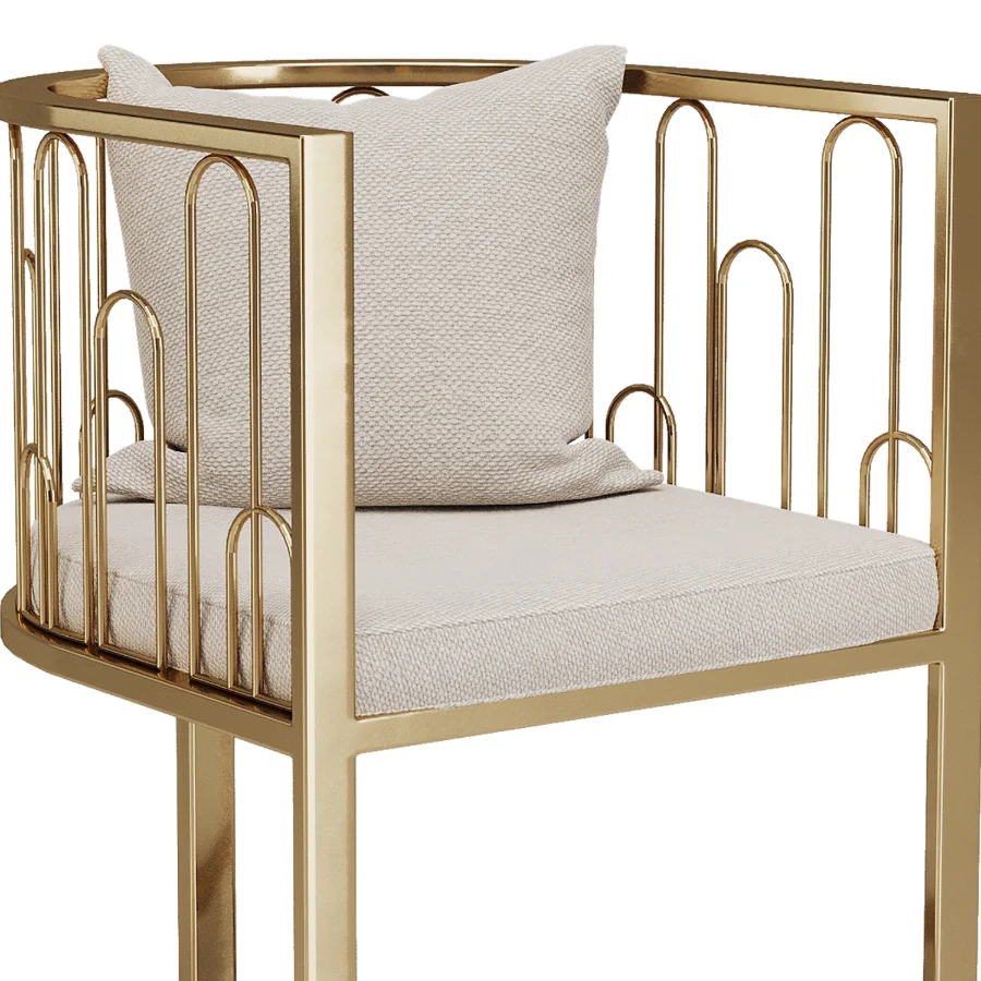 Contemporary Waterfall Dining Chair - Image 5