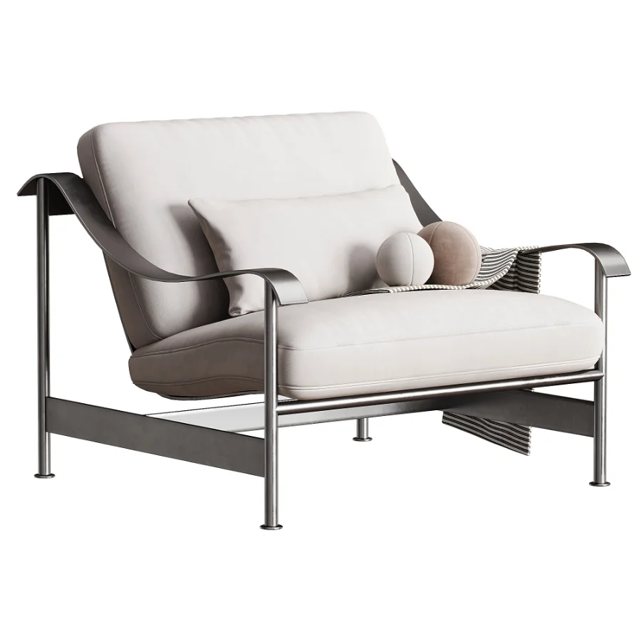 Outdoor Sandy Single Sofa - Image 4