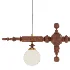 Cambridge Wooden Chandelier - Thumbnail 3