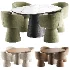 Tori Chair Pantone Dining Table - Thumbnail 1