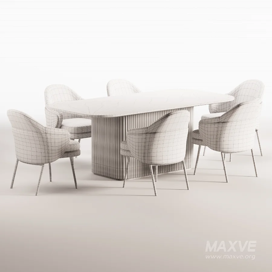 pdDC157 Dining set 13 - Image 3