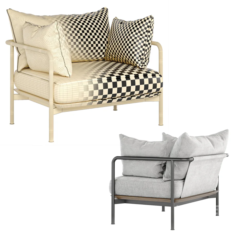 CRAWFORD Armchair By STELLAR WORKS - Image 2