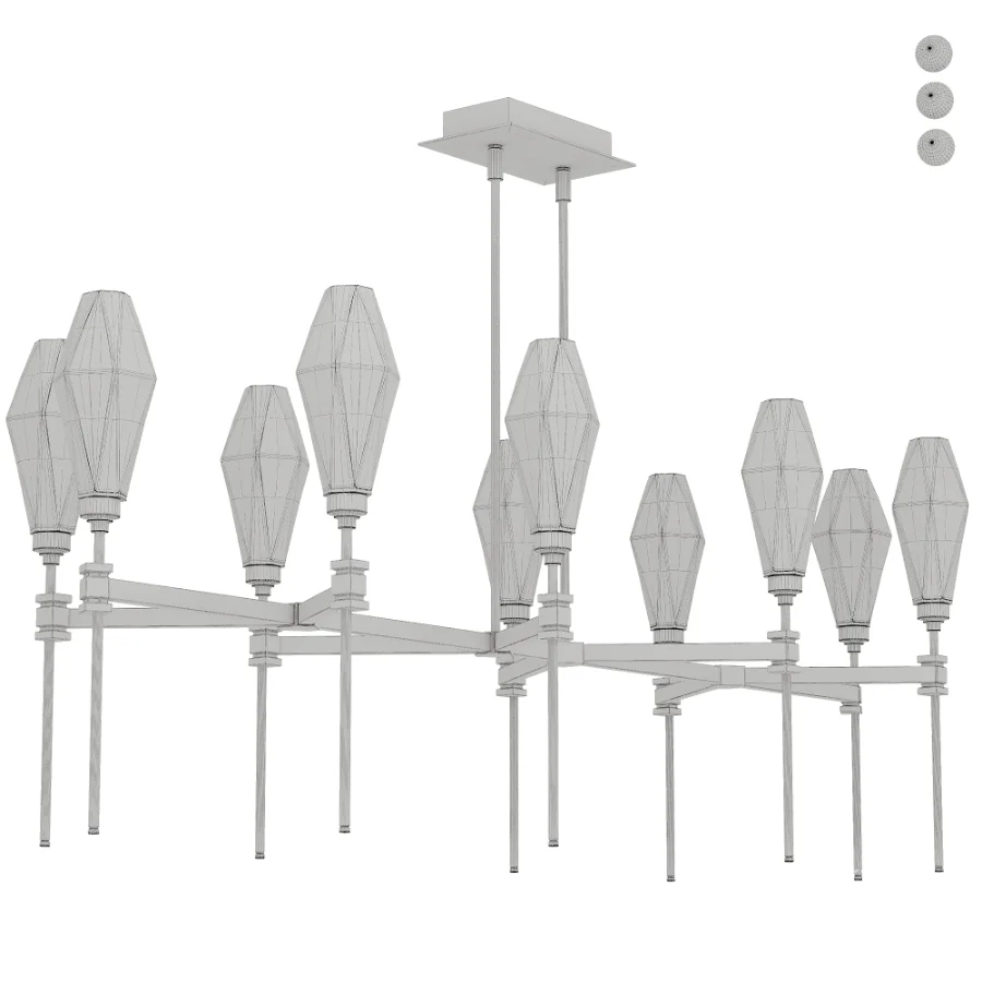 Alto Linear Belvedere Chandelier - Image 5