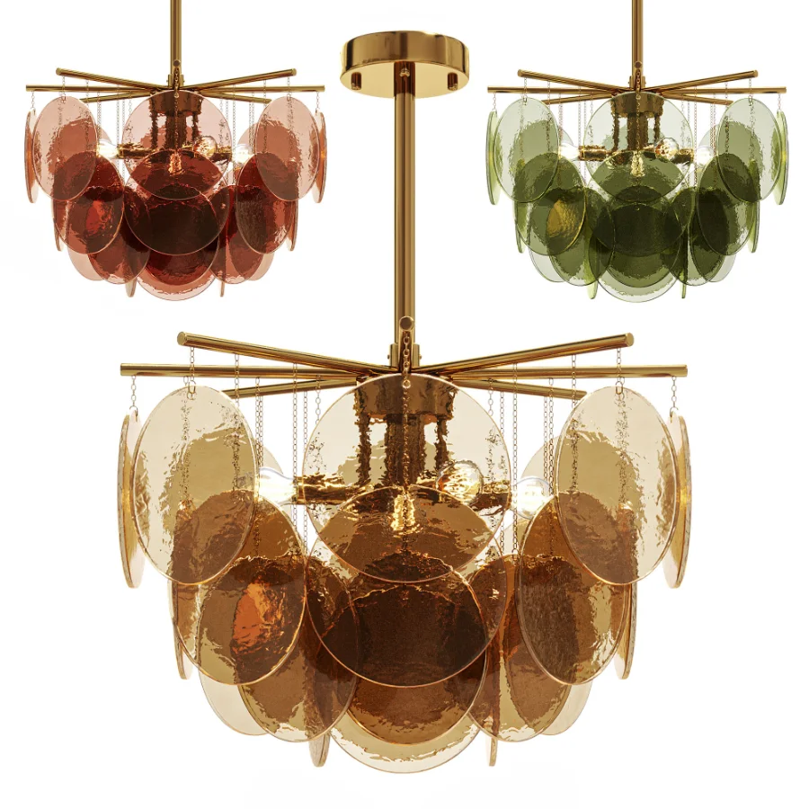 FROST B Glass Chandelier - Image 3
