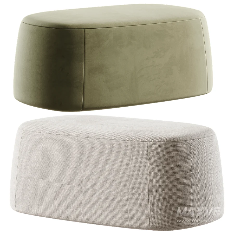 Curly 3 Ottoman by Divan - Image 3