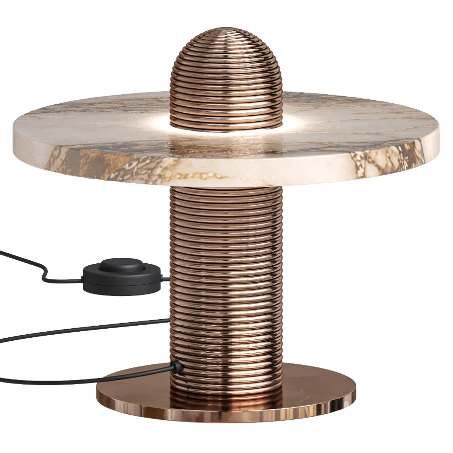 Alabaster Comet Table Lamp - Image 4