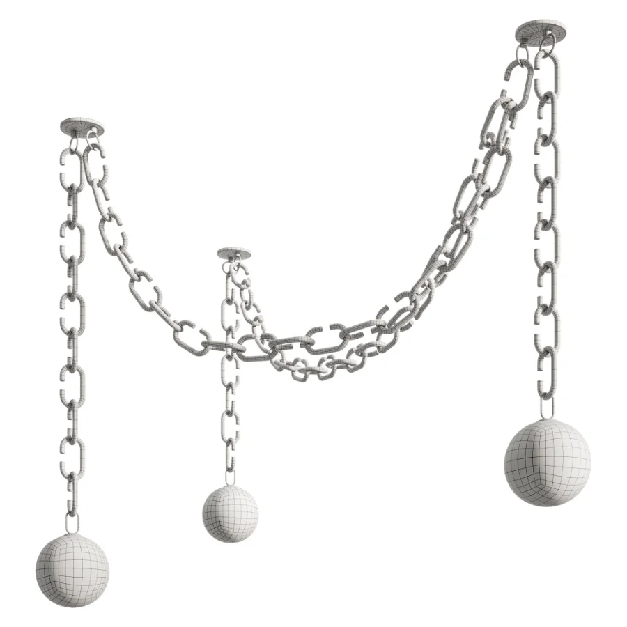 Cerine Triple Elongated Chandelier - Image 3