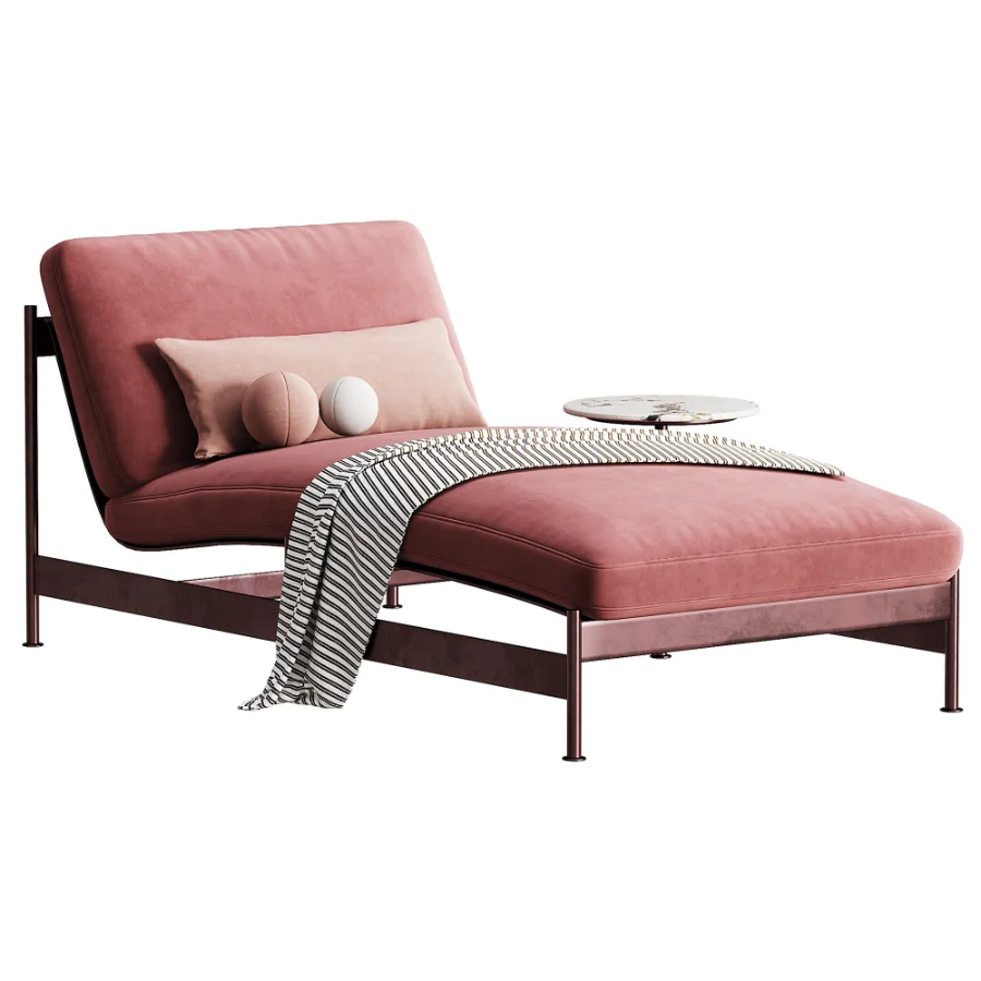 Outdoor Sandy Armchair and Chaise Longue - Image 2