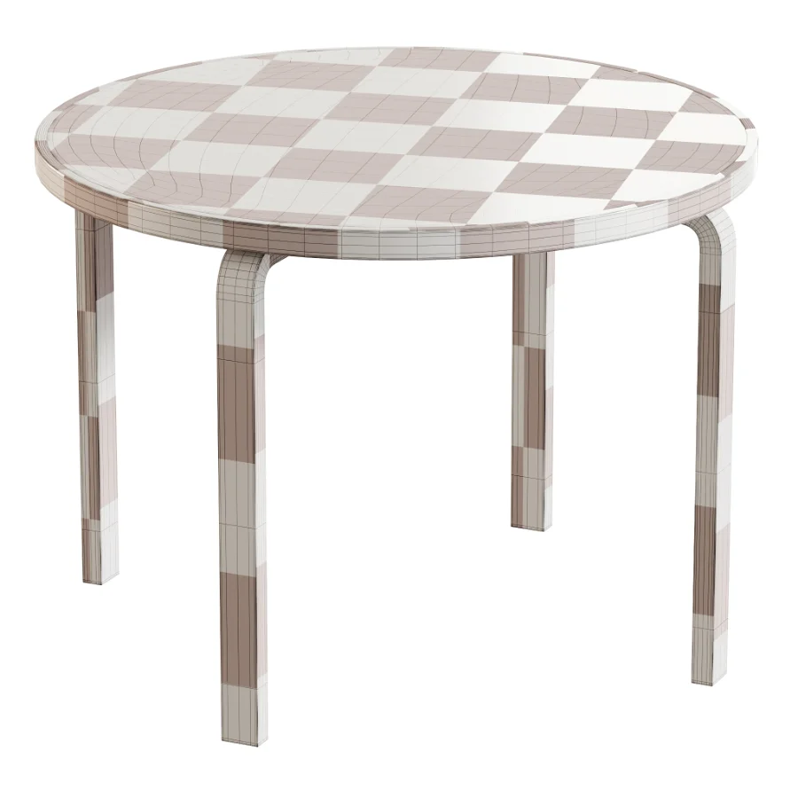 Artek Alvar Aalto Round Table 90A - Image 8