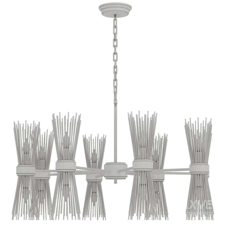 Skyla Brass Chandelier - Image 5
