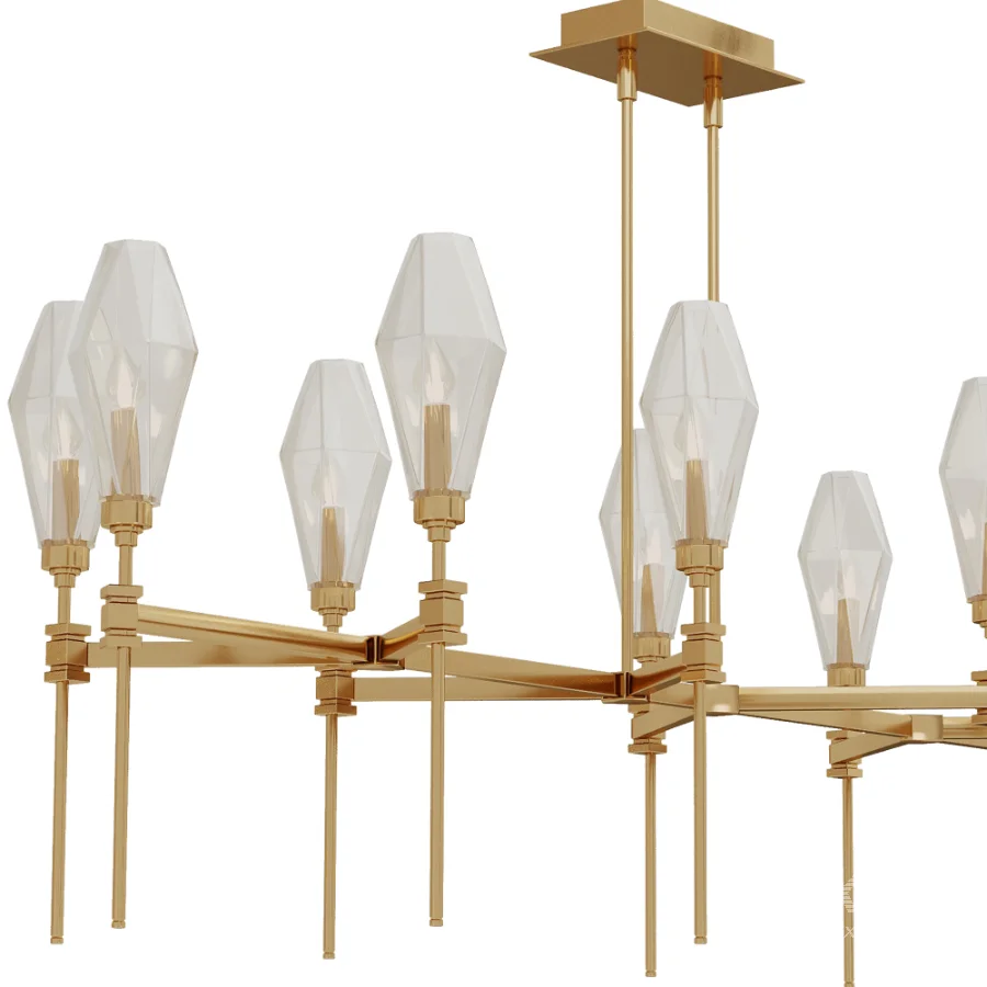 Alto Linear Belvedere Chandelier - Image 3