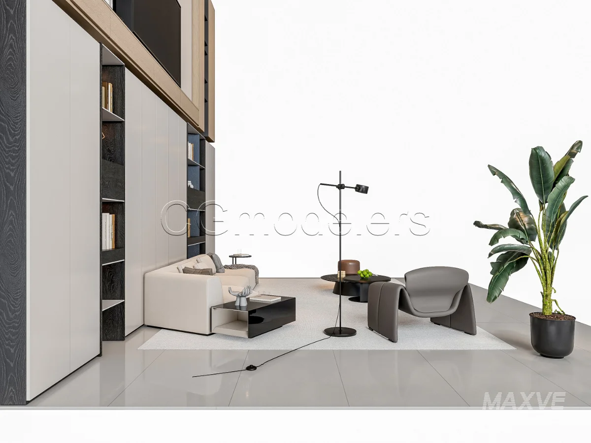 MODERN LUXURY LIVING ROOM SET 4 - Image 15