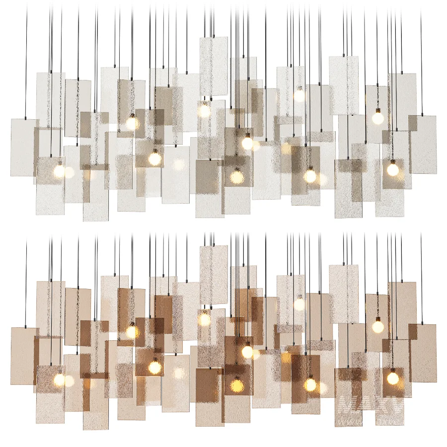 Irregular Propellor Cumulus Chandelier - Image 2