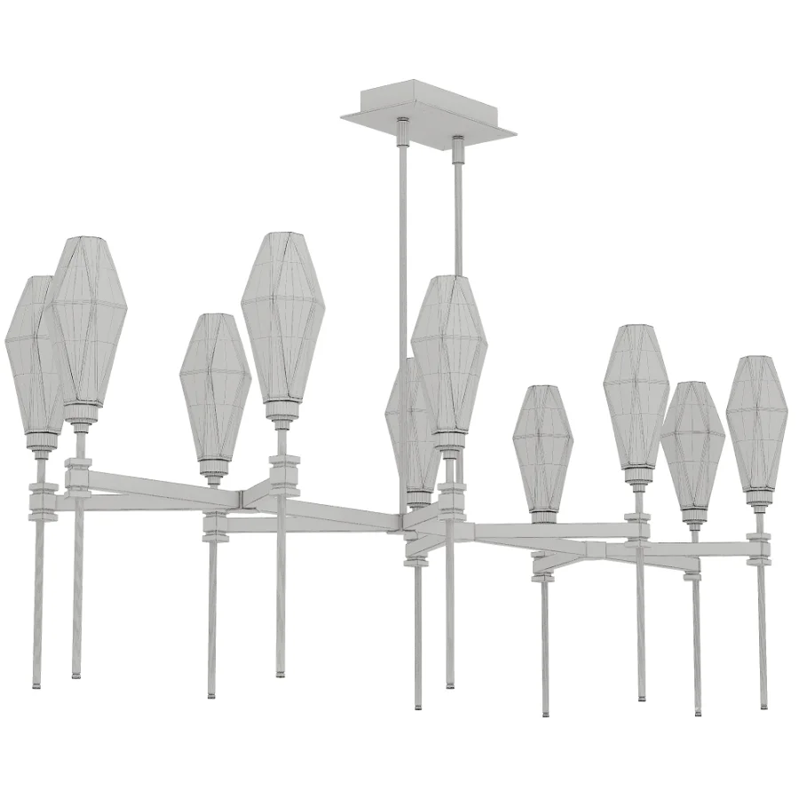 Alto Linear Belvedere Chandelier - Image 7