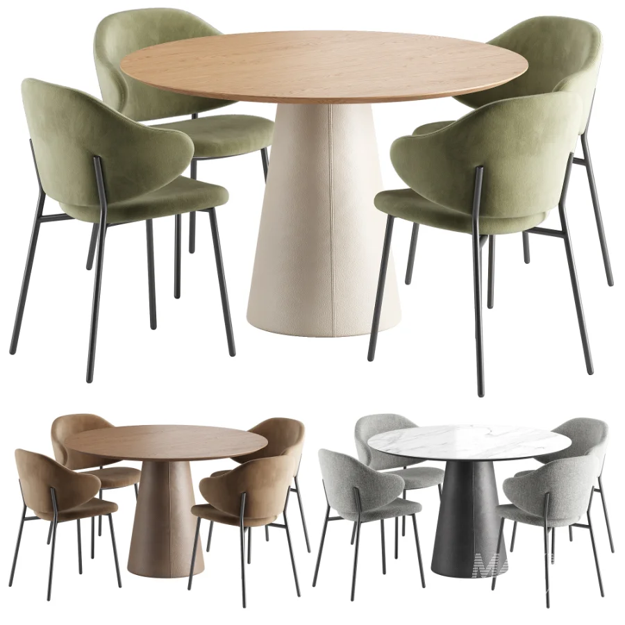 Bassi Chair Lagen Table - Image 1
