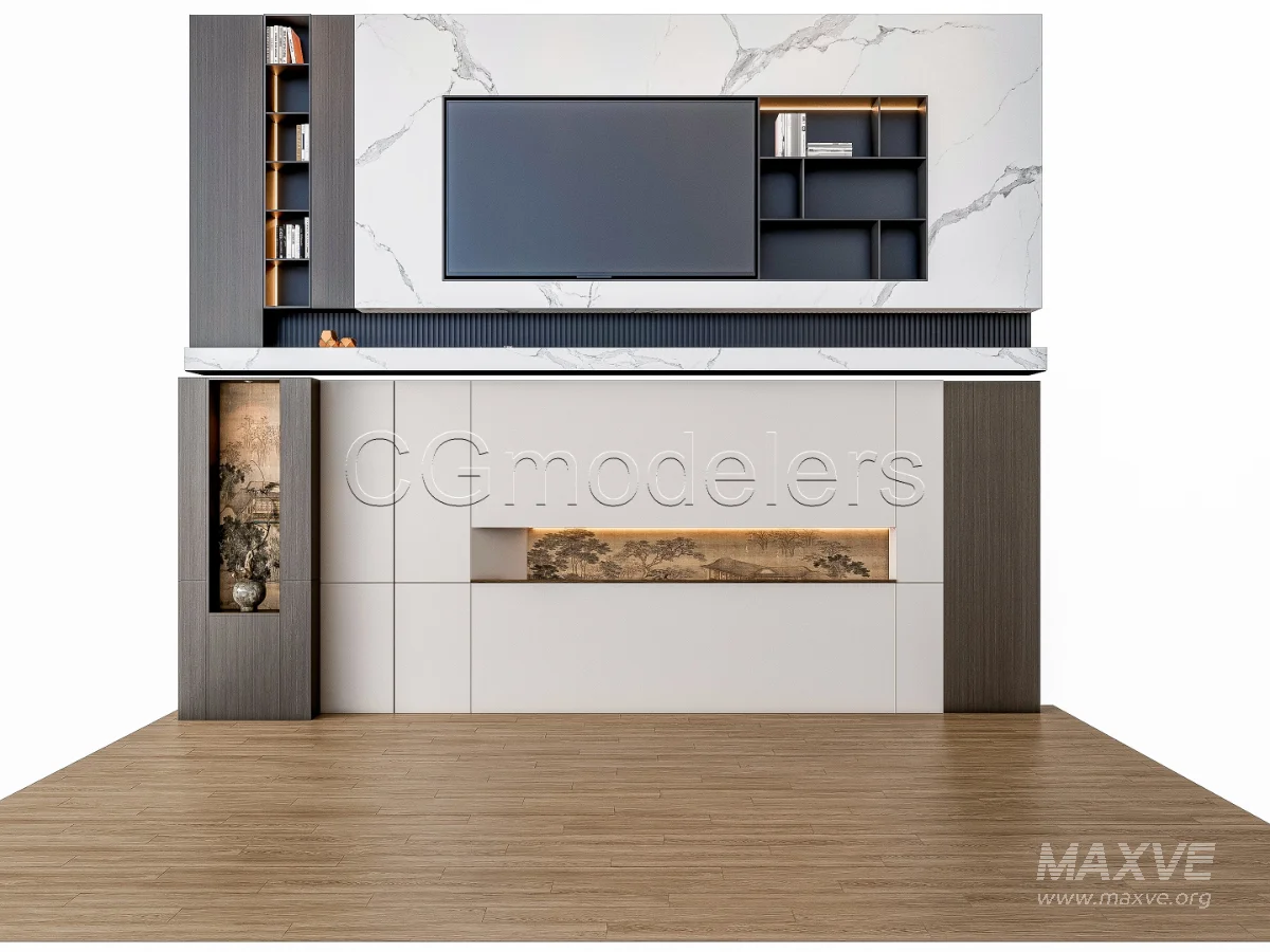 MODERN LUXURY LIVING ROOM SET 3 - Image 7