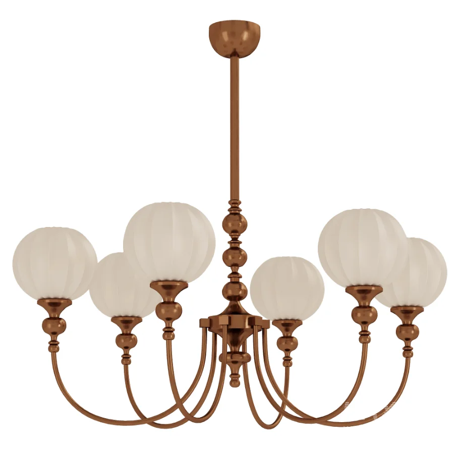 Retro Monique Chandelier - Image 8