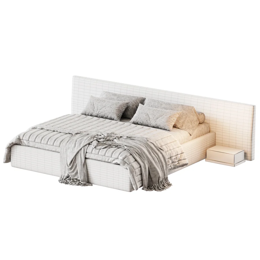 Minimalistic style bed - Image 4