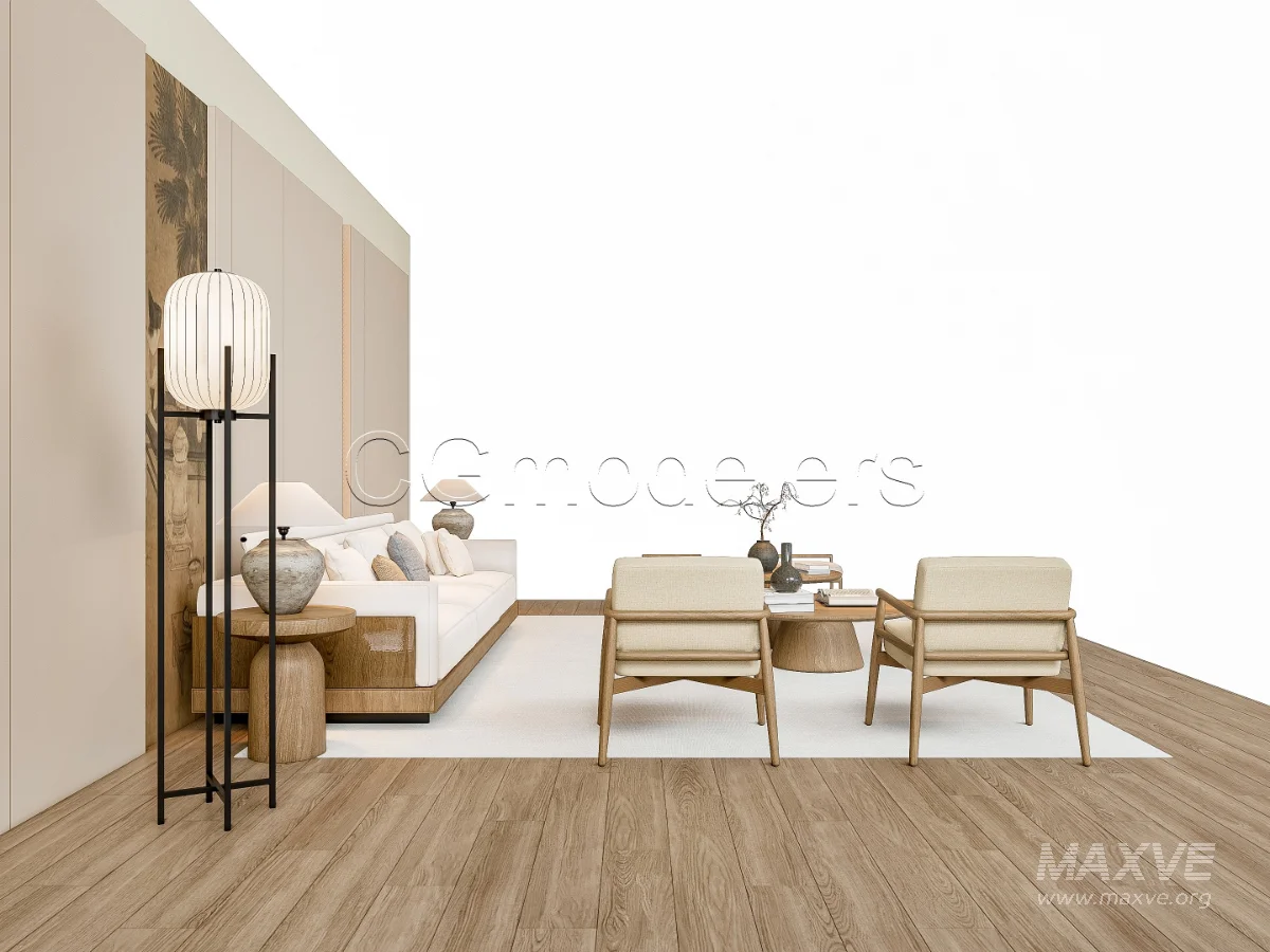 MODERN LUXURY LIVING ROOM SET 2 - Image 2