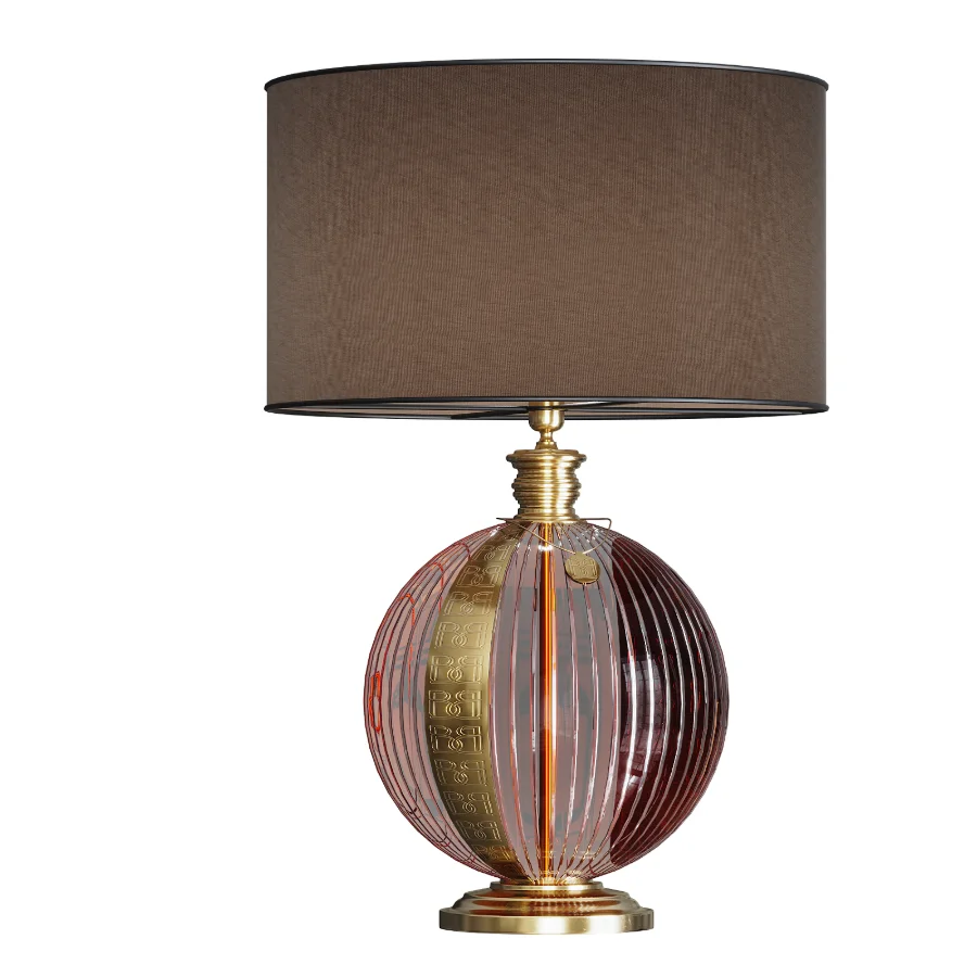 Baldi Home Jewels Lucciola Green Crystal Table Lamp - Image 1