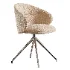 Tuka Upholstered Swivel Chair - Thumbnail 2
