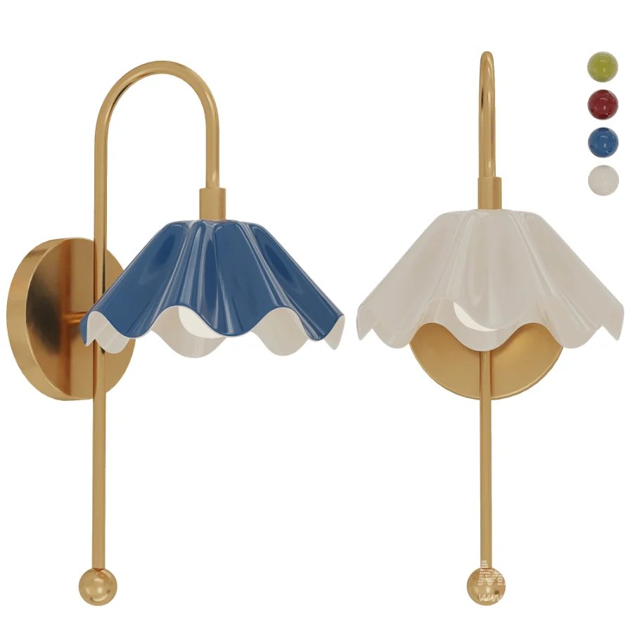 Brass Wall Sconce - Image 5
