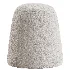Pouf Curly Velour Terracotta - Thumbnail 6