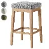 Half Bar Stool Moulin - Thumbnail 1