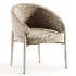 Linda and Oval Travertine Dining Table - Thumbnail 3