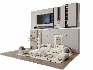MODERN LUXURY LIVING ROOM SET 15 - Thumbnail 11