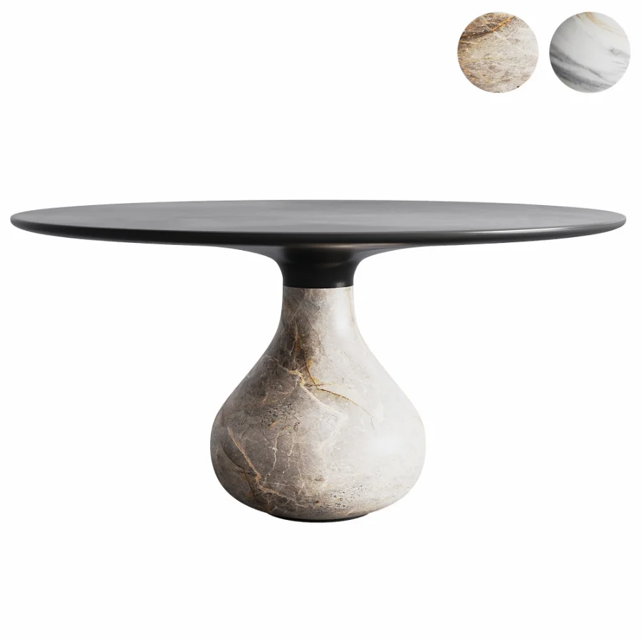 Collection Aqua Dining Table By Rochebobois-01 - Image 4