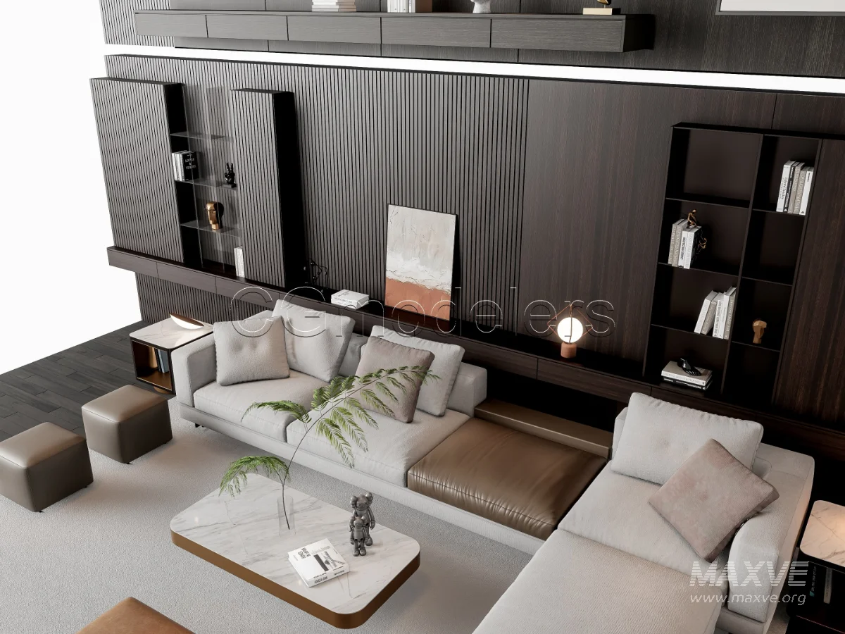 MODERN LUXURY LIVING ROOM SET 16 - Image 10