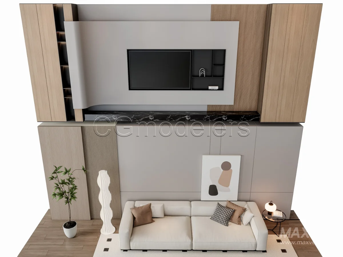 MODERN LUXURY LIVING ROOM SET 19 - Image 13