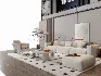 MODERN LUXURY LIVING ROOM SET 17 - Thumbnail 14