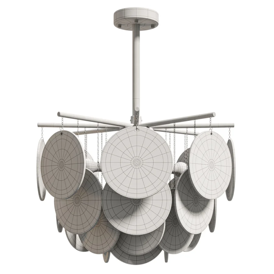 FROST B Glass Chandelier - Image 2