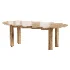 Oval Extendable Wooden Dining Table - Thumbnail 1