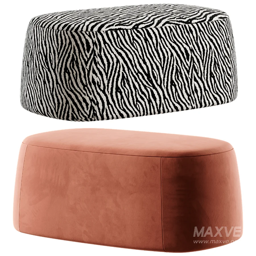 Curly 3 Ottoman by Divan - Image 4