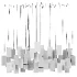 Irregular Propellor Cumulus Chandelier - Thumbnail 3