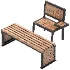 Urban Chairs Set 01 - Thumbnail 5