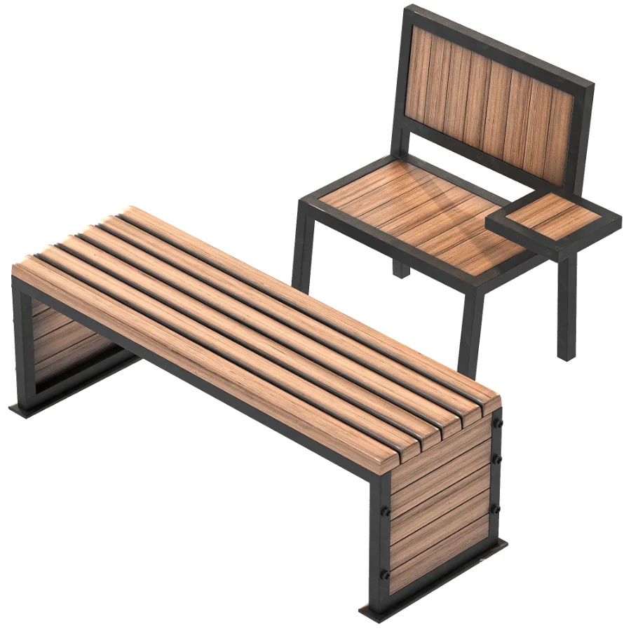 Urban Chairs Set 01 - Image 5