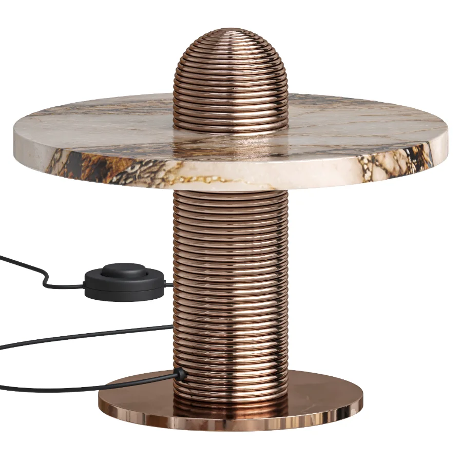 Alabaster Comet Table Lamp - Image 3