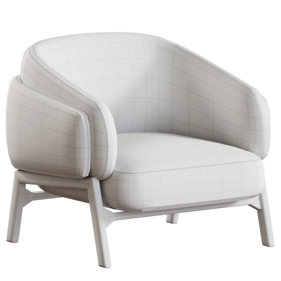 Berto Armchair - Image 4
