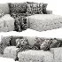 Kelsey chaise sofa - Thumbnail 2