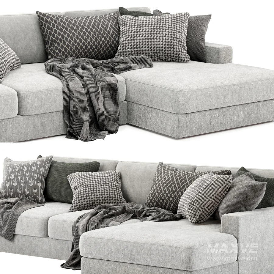 Kelsey chaise sofa - Image 2