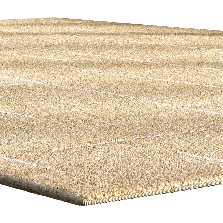 Oran Wool Silk Rug - Image 6