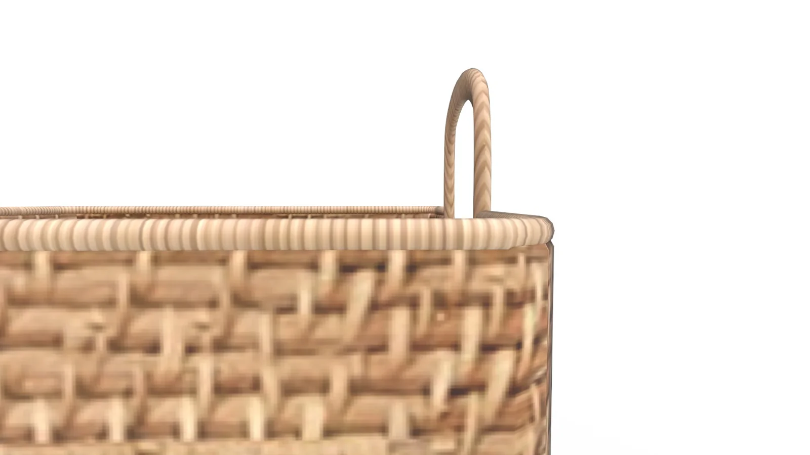 Modern Weave Tall Handle Basket - Image 10